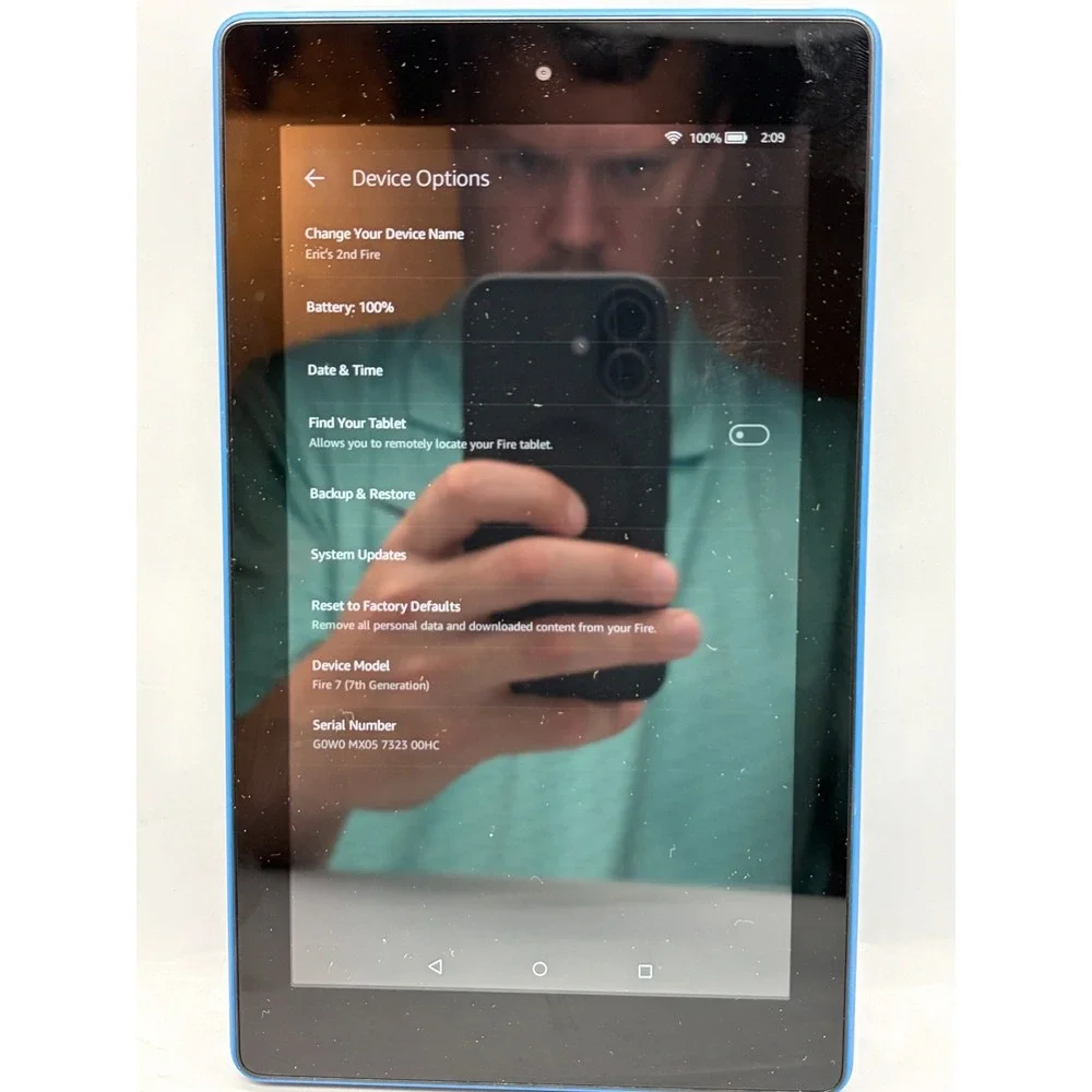 Amazon Fire 7 8 GB (7th Gen) Wi-Fi - Blue